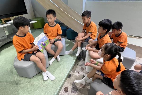 3年級同學互相分享故事