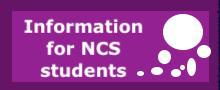 Information for NCS students